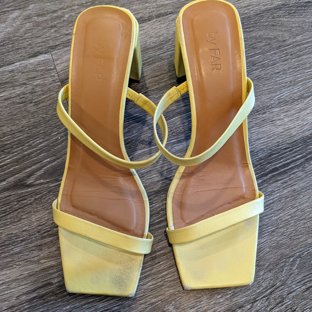 ByFar Tanya square toe sandals
